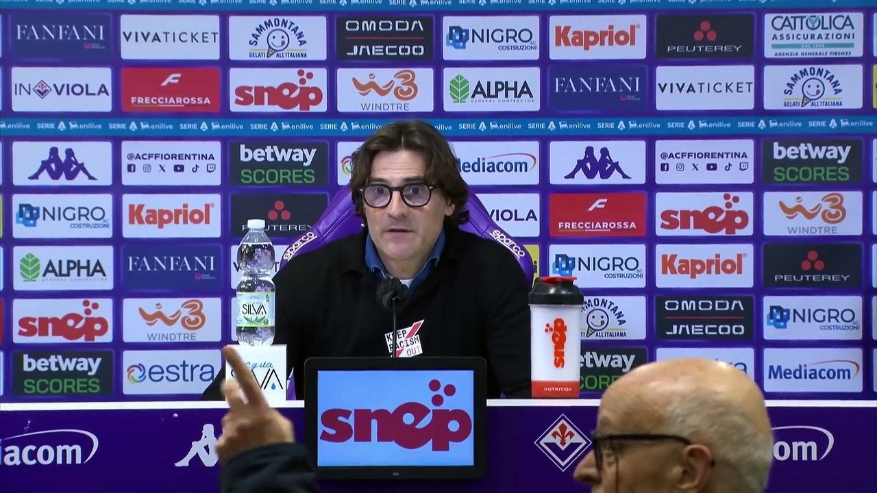Fiorentina, Vanoli duro in conferenza: "Cambi? Non rispondo a queste domande" (VIDEO)