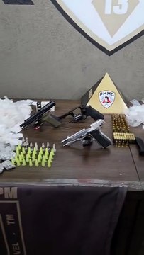 Dois homens são presos com drogas, armas e R$ 24 mil na Região Noroeste de BH