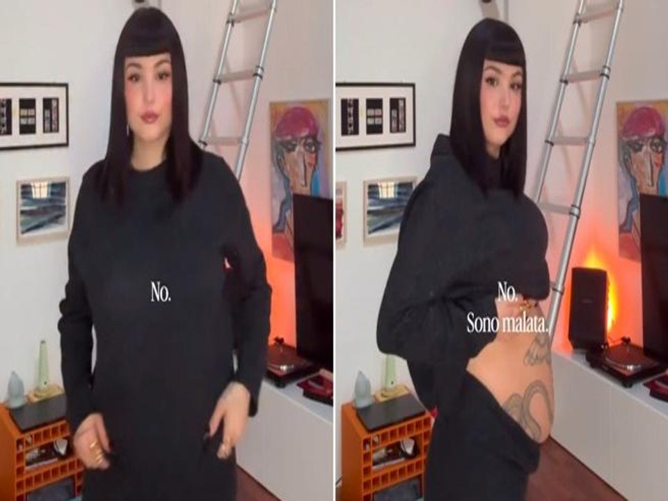 Giorgia Soleri, lo sfogo sui social: «Non sono incinta, sono malata»