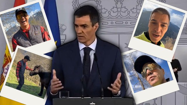 Sánchez demuestra todo su enfadado por la guerra de Irán publicando un vídeo con su escapada de finde