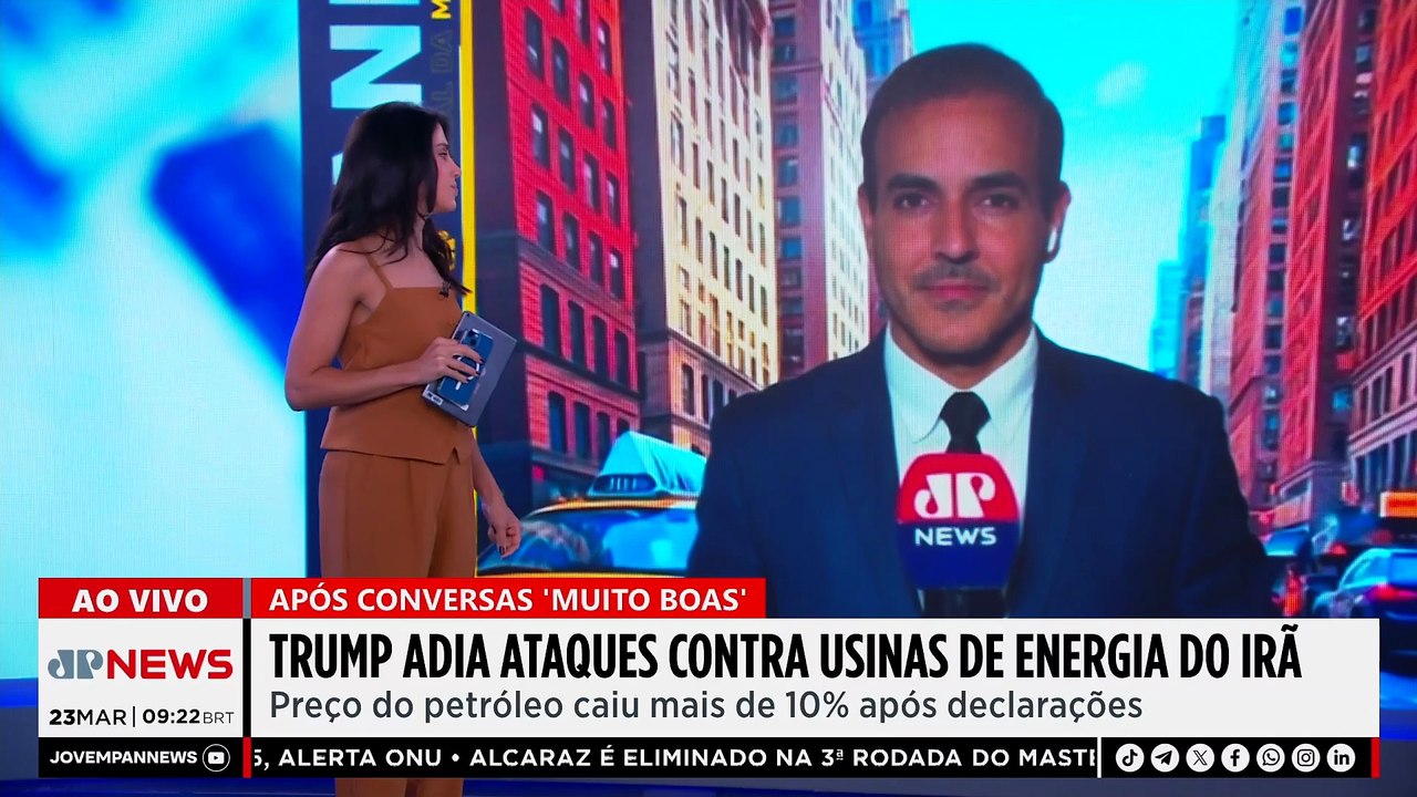 Trump adia ataques contra instalações de energia iranianas