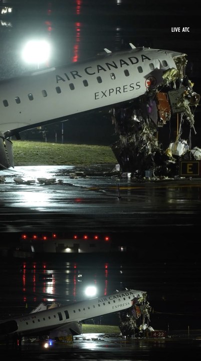 Air Traffic Control Audio Reveals Moment Air Canada Plane Crashes into Fire Truck at LaGuardia Airport: 'I Messed Up'