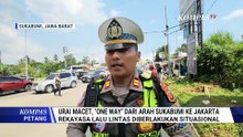 Urai Kemacetan di Sukabumi, One Way Diberlakukan Secara Situasional | KOMPAS PETANG