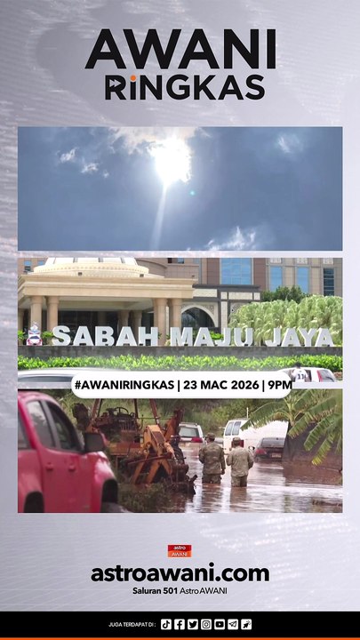 #AWANIRingkas 23 Mac 2026 | 9PM
