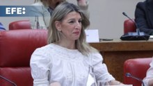 Yolanda Díaz anima a los ministros de Sumar a seguir dando la batalla dentro del Gobierno
