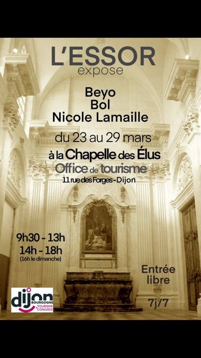 exposition CHAPELLE DES ELUS DIJON