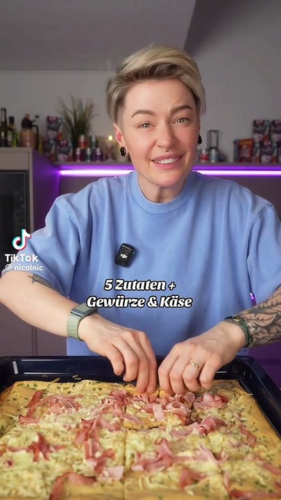 Pfannkuchen mit nur fünf Zutaten und Gewürzen