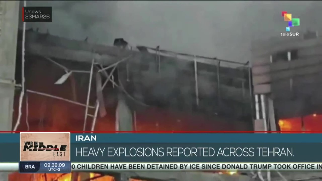 Iran | Heavy explosions reported across Tehran