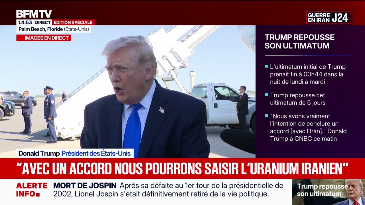 "C'était une menace imminente": Donald Trump affirme avoir "anéanti" les capacités nucléaires iraniennes