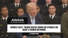 Trump backs down on strikes on Iran's power network