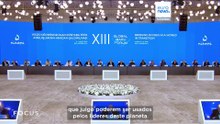 Líderes mundiais debatem cooperação e governança em fórum internacional