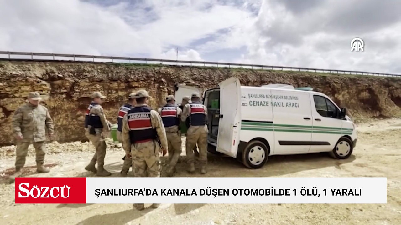 Şanlıurfa'da boş kanala düşen otomobildeki 1 kişi öldü, 1 kişi yaralandı