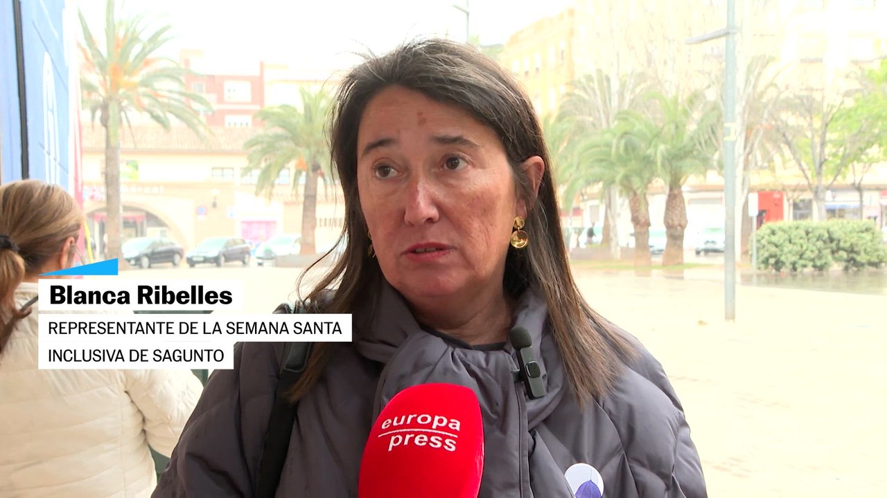 La Semana Santa Inclusiva de Sagunto, decepcionada con el veto de la cofradía: "Es un miedo al cambio, un miedo a que entren las mujeres"