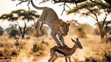 Leopard Tree Ambush