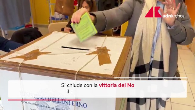 Referendum Giustizia, vince il 'No'. Meloni: Rispettiamo la decisione