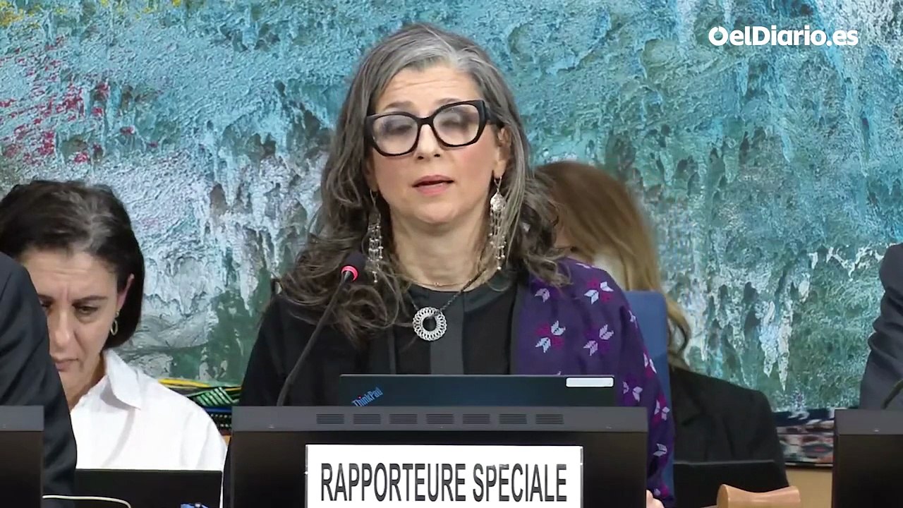 La relatora de la ONU denuncia que Israel practica torturas sistemáticas contra los palestinos como parte del genocidio [Completo]
