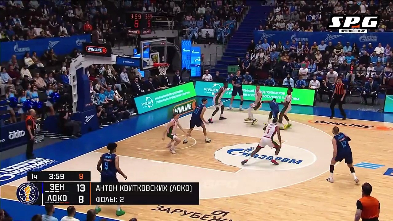 Jeremiah Martin Highlights 24 Pts, 6 Ast vs BC Zenit 22.03.2026