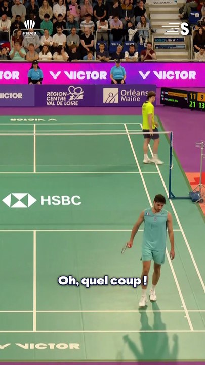 🏸UN COUP SPECTACULAIRE !
