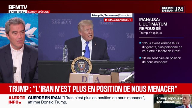 Marschall Truchot : Trump, Un accord avec l'Iran en très bonne voie - 23/03