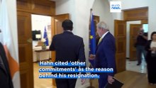 Johannes Hahn resigns as EU special envoy for Cyprus, citing 'other commitments'