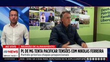 Eleições 2026: PL de MG tenta pacificar tensões com Nikolas Ferreira | TEMPO REAL