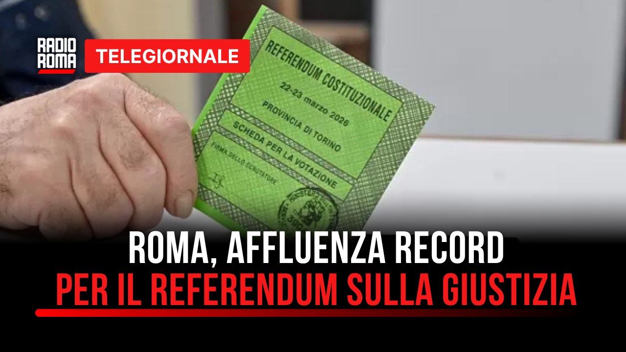 Telegiornale Roma e Regione Lazio - Edizione delle 19:30 di Lunedì 23 Marzo 2026