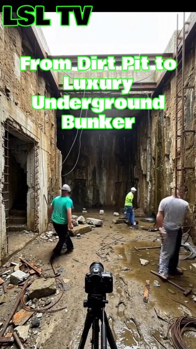 From Dirt Pit to Luxury Underground Bunker No2