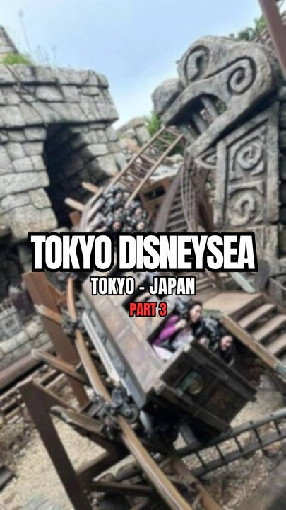 J’ai testé l’attraction Raging Spirits au Parc DisneySea à Tokyo au Japon 🇯🇵🎢#disneysea #tokyodisneyland #disneyland #disney #tokyodisneysea