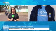 Uniformes escolares: empresas começam a fazer entregas finais em Cascavel