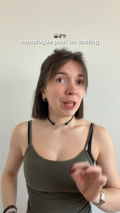 Monologue d’actrice