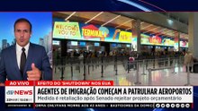EUA: Agentes do ICE começam a patrulhar aeroportos após polêmica com Senado | TEMPO REAL