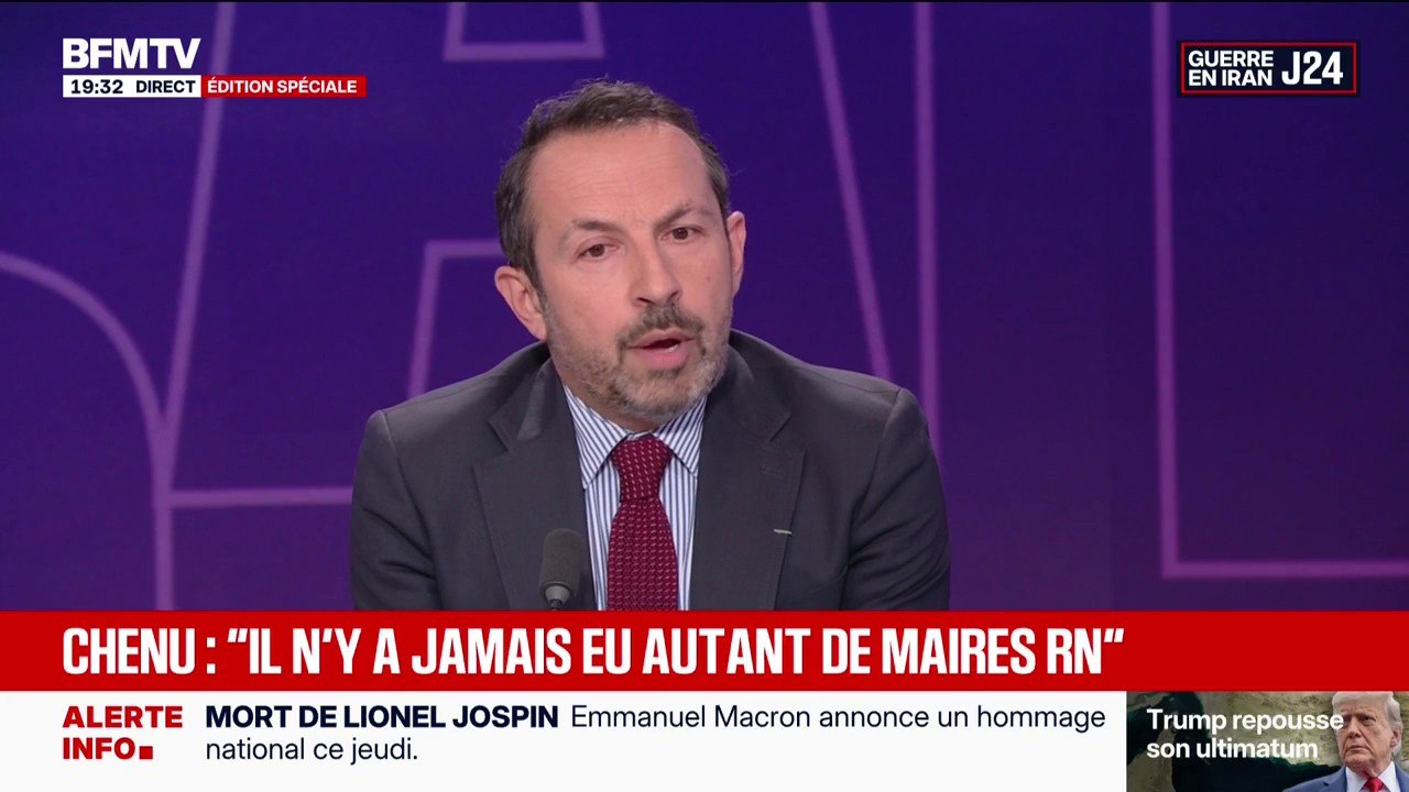 "Il y a une coupure très forte entre les habitants des grandes villes qui n'ont pas les mêmes préoccupations que les habitants des villes moyennes", déclare Sébastien Chenu, vice-président du Rassemblement national