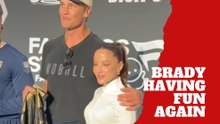 Tom Brady and Jalen Hurts steal the show in viral moment with Kay Adams