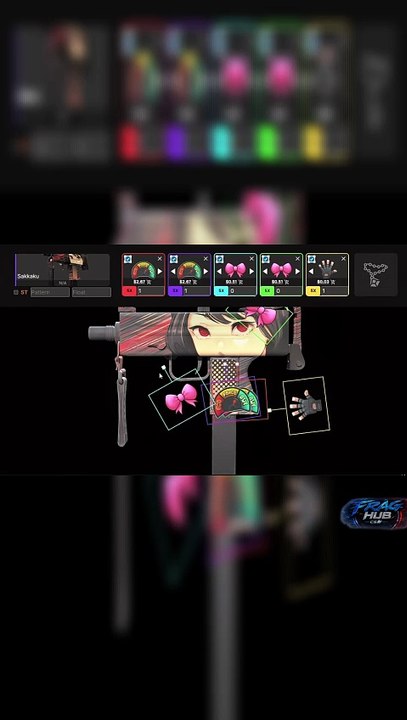 MAC-10 Sakkaku Craft Looks INSANE 🔥 | CS2 Skin Combo