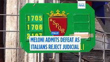 Meloni admits defeat as Italians reject judicial reform in major referendum
