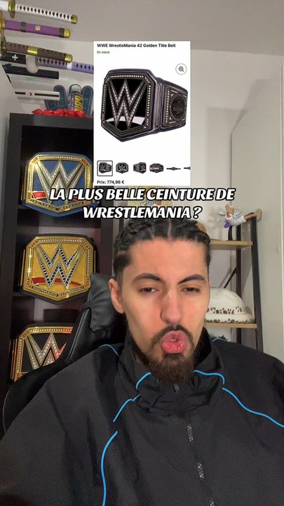 La plus belle ceinture de wrestlemania ?