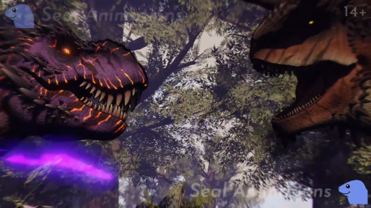omega 09 vs horned carnotaurus parte 1