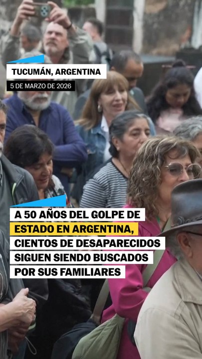 A 50 años del golpe de Estado en Argentina, cientos de desaparecidos siguen siendo buscados por sus familiares