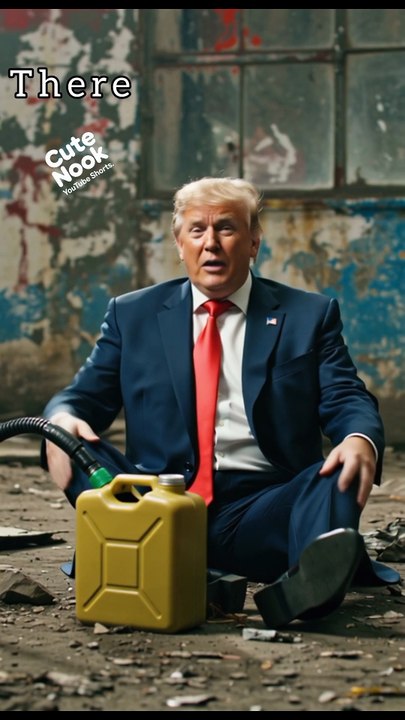 No Petrol Left… Donald Trump Gets Worried! 😱😂 #FunnyVideo #ComedySh