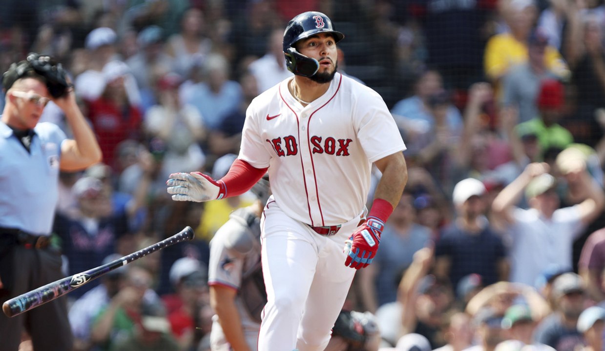 Primer HR de Wilyer Abreu en el Spring Training