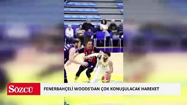 Fenerbahçe Koleji forması giyen Holland Woods'un bu sayısı çok konuşulacak!