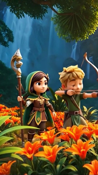 👉 🌳👑Çizgi Film Çocuk | 3D Hayvan Hikayesi 🦁 Maymun ve Aslan ✨ Eğitici Animasyon🎬1. Bölüm #shortsvideo