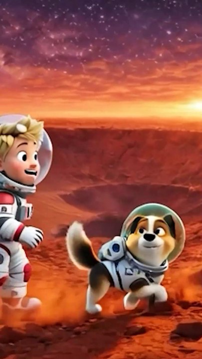 👉 🚀🧑‍🚀Çizgi Film Çocuk | 3D Uzay Macerası 🚀 Mars’ta Astronotlar 🌌 Eğitici Şarkı4. Bölüm #shortsvideo