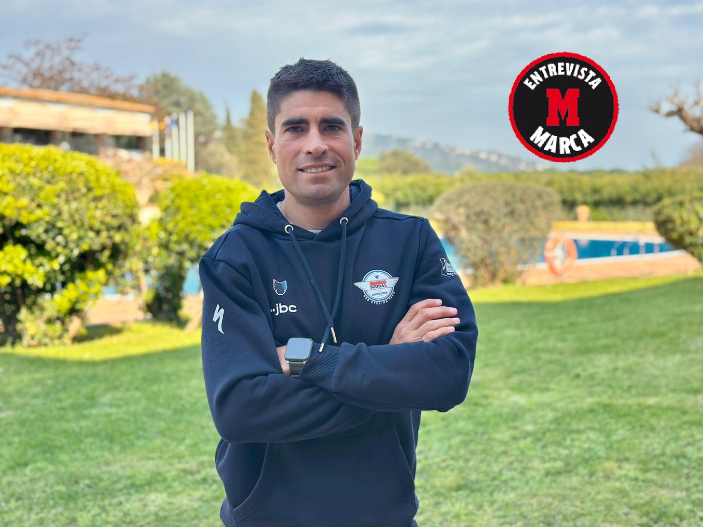 Mikel Landa: "Le preguntamos a Remco cómo había bajado del Teide"<br>