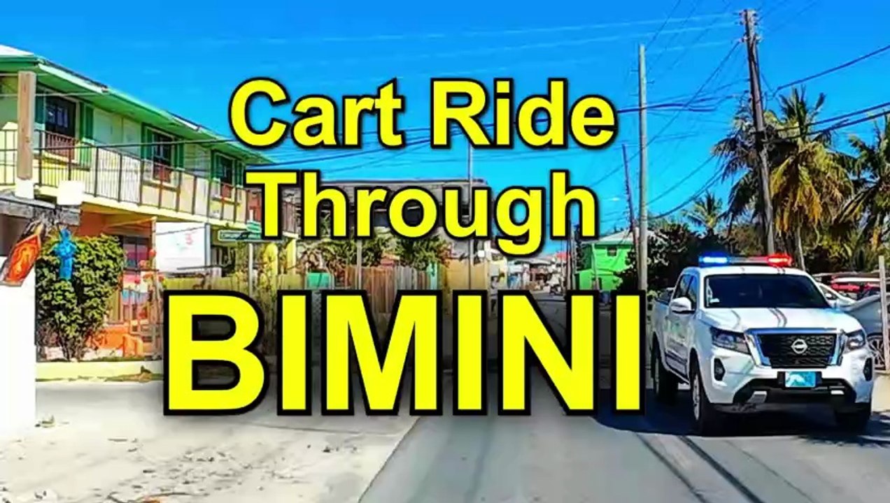 Must-See Golf Cart Ride Through Beautiful Bimini Bahamas