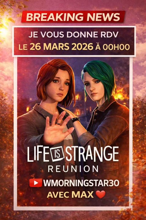 🌅 Parfois… certains moments comptent plus que d’autres.Le temps passe… mais certaines histoires restent gravées.Et celle-ci… on va la vivre ensemble.⏳ Rendez-vous le 26 mars 2026 à 00h00