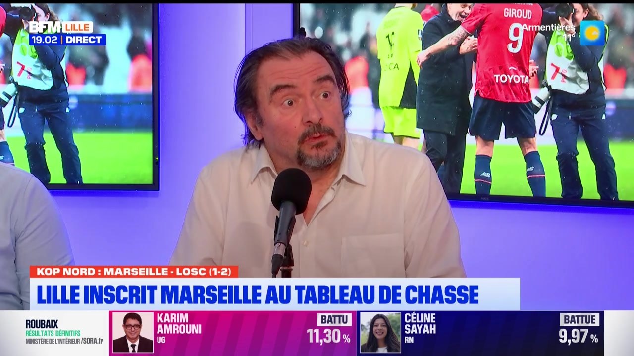 Kop Nord du lundi 23 mars - Lille inscrit Marseille au tableau de chasse