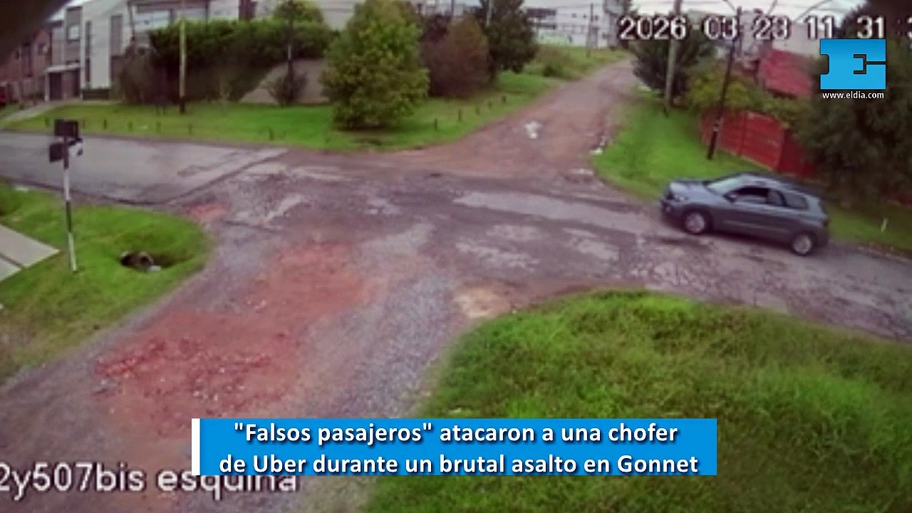"Falsos pasajeros" atacaron a una chofer de Uber durante un brutal asalto en Gonnet