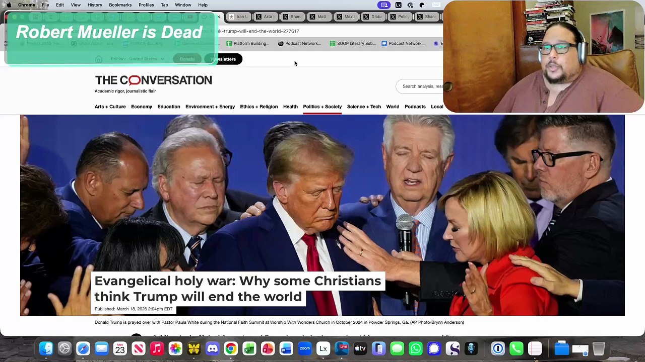 Iran and the Coming Energy Crisis, and the Christian Nationalism War