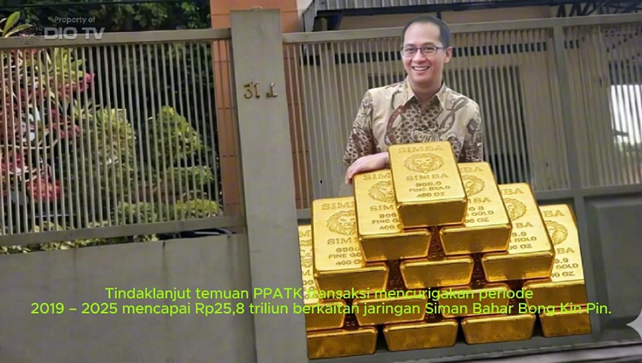 Siman Bahar Bong Kin Pin Titik Sentrum Illegal Gold Mining and Trading di Provinsi Kalimantan Barat Modus TPPU Lewat Perusahaan Refinery di Provinsi Jawa Timur